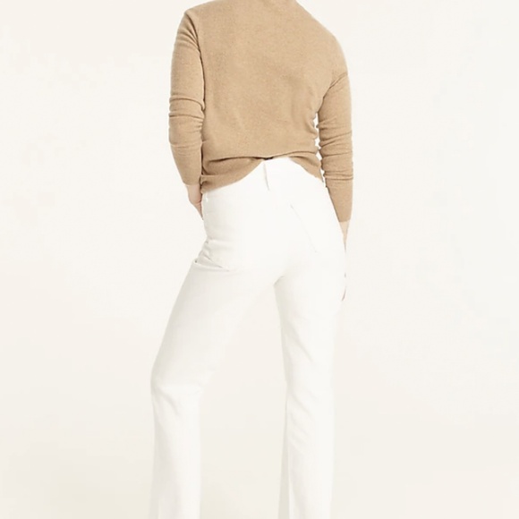 J.Crew Slim Boyfriend Jean in White (29) NWT - Picture 2 of 3